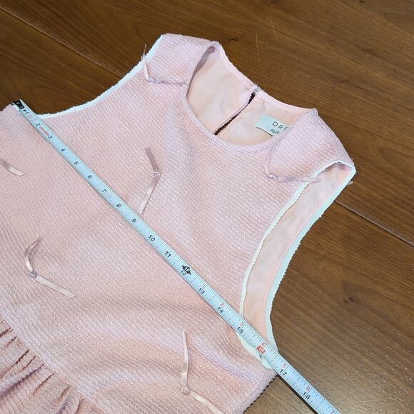 Dream Sister Jane Pink Bow Embellished Sleeveless Midi Dress, size S - Picture 9 of 9